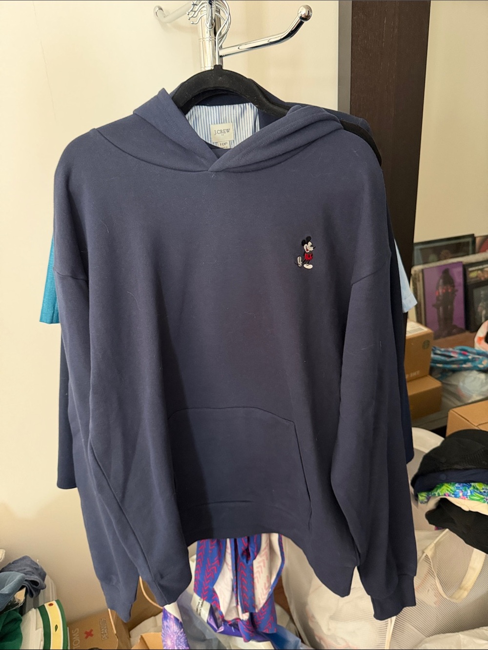 Tokyo Disney Resort Mickey Oversized Pullover Hoodie Brand New